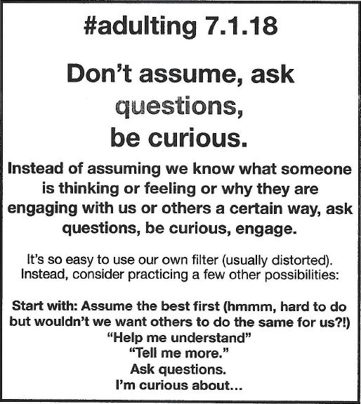 Adulting Tip 3